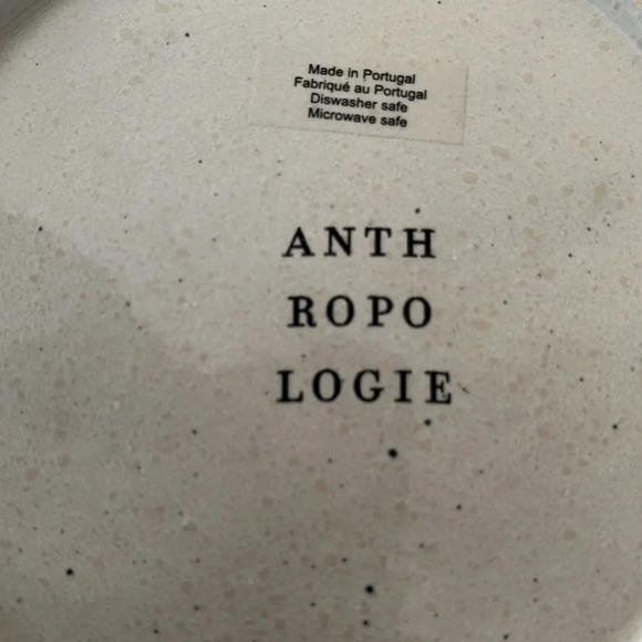 Anthropologie dessert/snack plate. This is in the blue and yellow spatte… - Picture 3 of 3